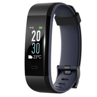 Lintelek Fit Activity tracker - Zwart / Grijs