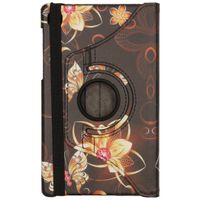 imoshion 360° Draaibare Design Bookcase Samsung Galaxy Tab A7 Lite - Butterfly Flower