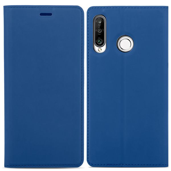 imoshion Slim Folio Bookcase Huawei P30 Lite - Donkerblauw