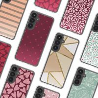 imoshion Design hoesje Samsung Galaxy S25 FE - Crush Check Coral Dust