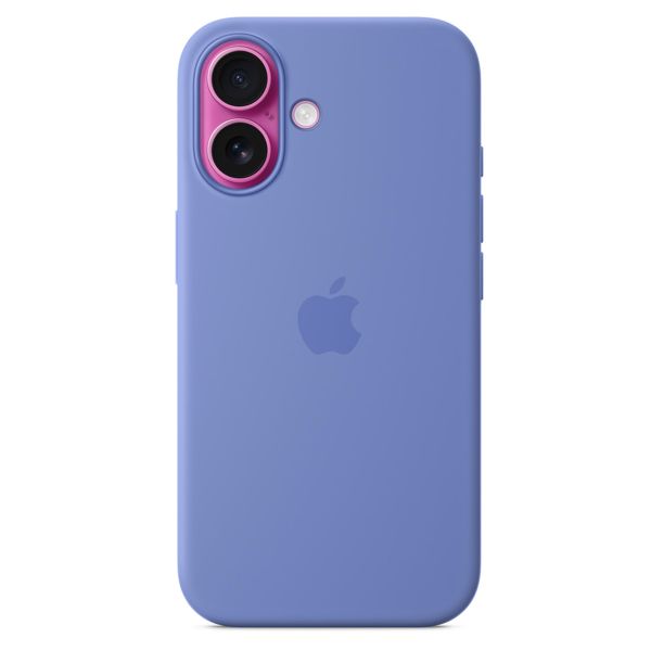 Apple Silicone Backcover MagSafe Apple iPhone 16 - Periwinkle