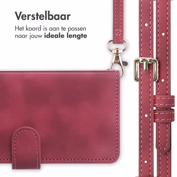 imoshion Bookcase met koord Samsung Galaxy A25 (5G) - Rood