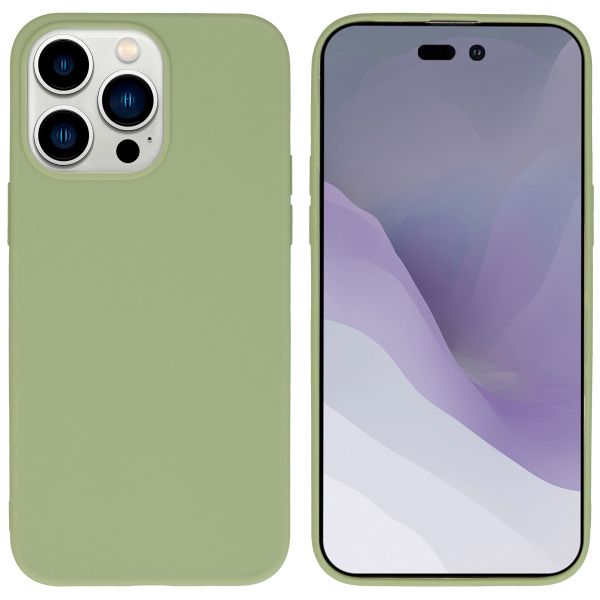 imoshion Color Backcover iPhone 14 Pro Max - Olive Green