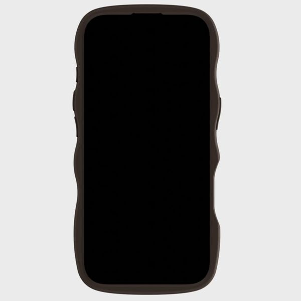 Holdit Wavy Case Apple iPhone 16 Pro - Chocolate