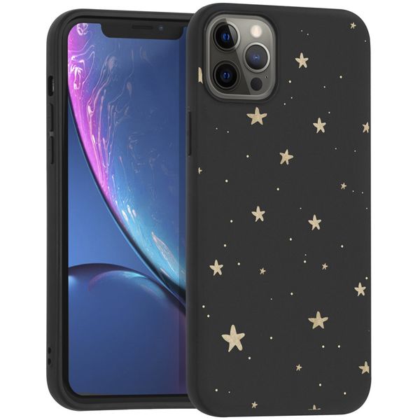 imoshion Design hoesje iPhone 12 Pro Max - Stars Gold
