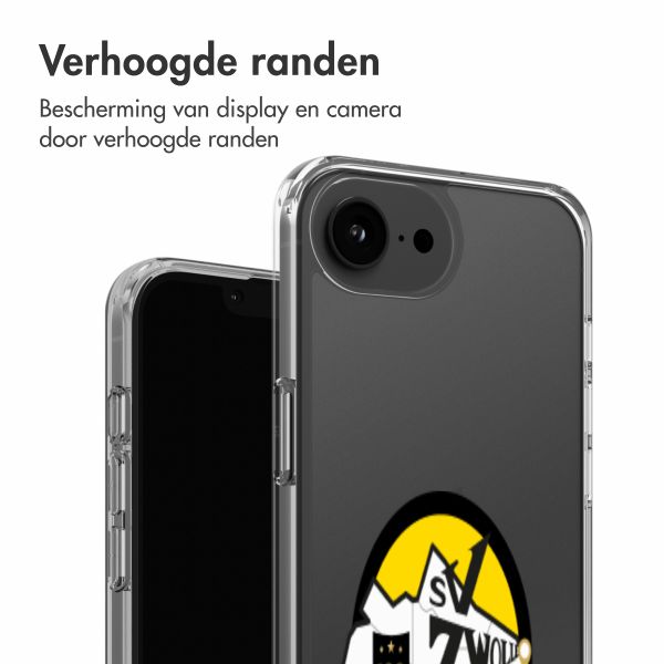 Clear Backcover Apple iPhone 16e - SV Zwolle