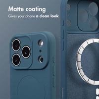 imoshion Colour Back Cover with MagSafe Apple iPhone 17 Pro - Dark Blue