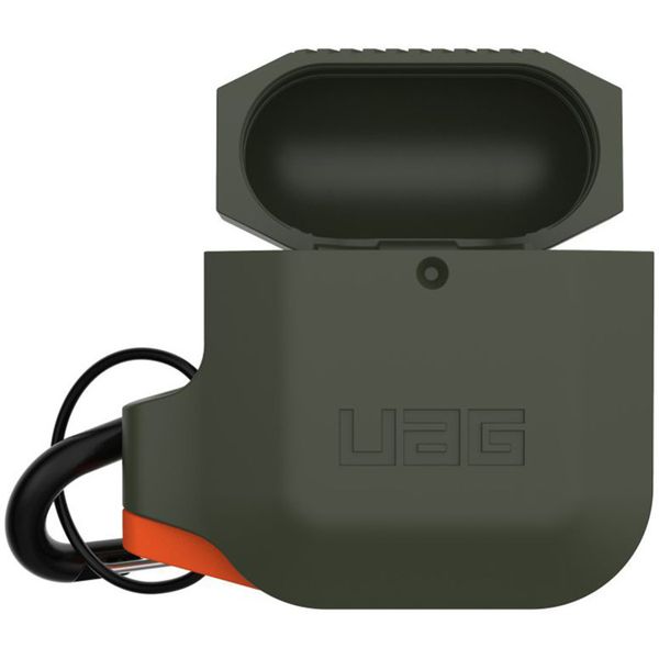 UAG Rugged Armor Softcase AirPods 1 (2016) / 2 (2019) - Groen / Oranje