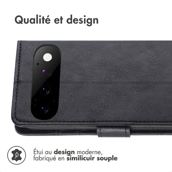 Luxe Bookcase Google Pixel 11 / 11 Pro - Zwart