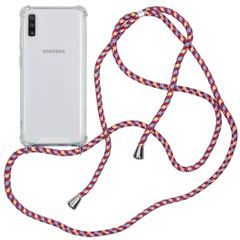 imoshion Backcover met koord Samsung Galaxy A70 - Purple Multicolor