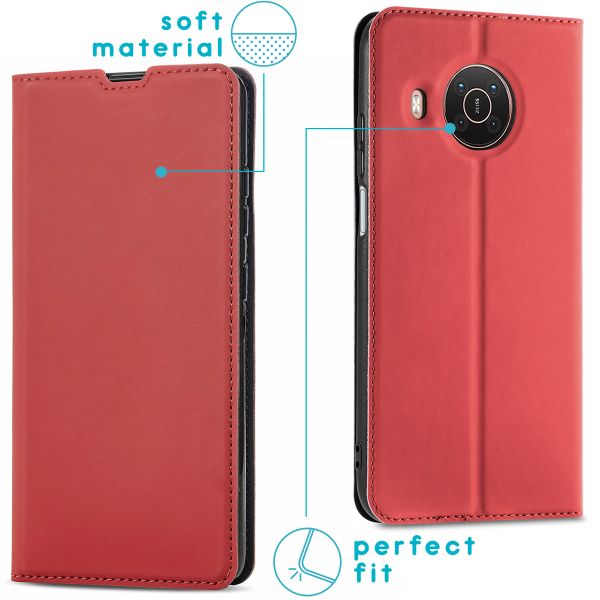 imoshion Slim Folio Bookcase Nokia X10 / X20 - Rood