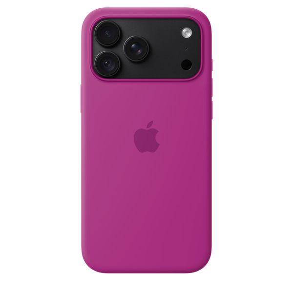 Apple Siliconenhoesje met MagSafe Apple iPhone 18 Pro Max - Magenta