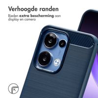 imoshion Brushed Backcover Oppo Reno 13 - Donkerblauw