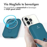 imoshion MagSafe Powerbank 10.000 mAh - Draadloze powerbank - Quick Charge en Power Delivery - Blauw