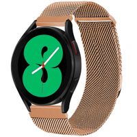imoshion Milanees magnetisch bandje  - Universeel 20 mm aansluiting - Maat S - Rosé Goud