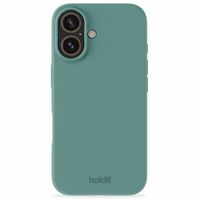 Holdit Silicone Case iPhone 16 Plus - Moss Green