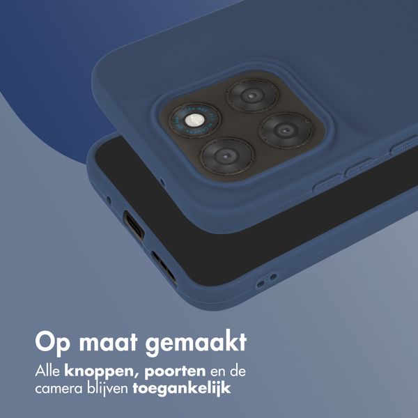 imoshion Color Backcover Motorola Moto G77 - Donkerblauw