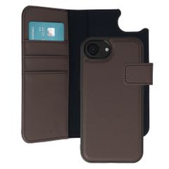 imoshion Uitneembare 2-in-1 Luxe Bookcase Apple iPhone 17e / 16e - Bruin