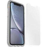 OtterBox Clear Case + Alpha Glass Screenprotector iPhone Xr