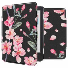 imoshion Design Slim Hard Case Bookcase Kobo Clara Colour / BW - Blossom