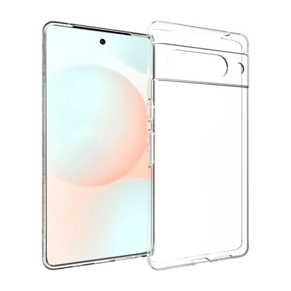 Accezz Clear Backcover Google Pixel 7 Pro - Transparant