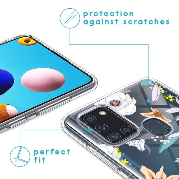 imoshion Design hoesje Samsung Galaxy A21s - English Garden