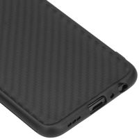 Carbon Softcase Backcover Oppo A94 (5G) - Zwart