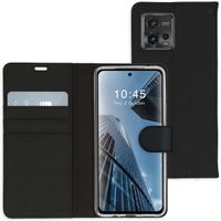 Accezz Wallet Softcase Bookcase Motorola Moto G72 - Zwart