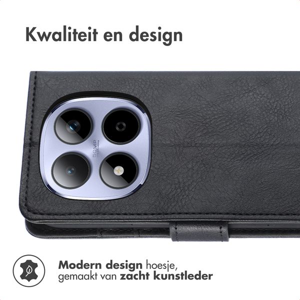 imoshion Luxe Bookcase Xiaomi Redmi Note 15 Pro (4G) - Zwart