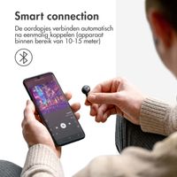 imoshion Aura Earbuds - Draadloze oordopjes - Bluetooth draadloze oortjes - Zwart