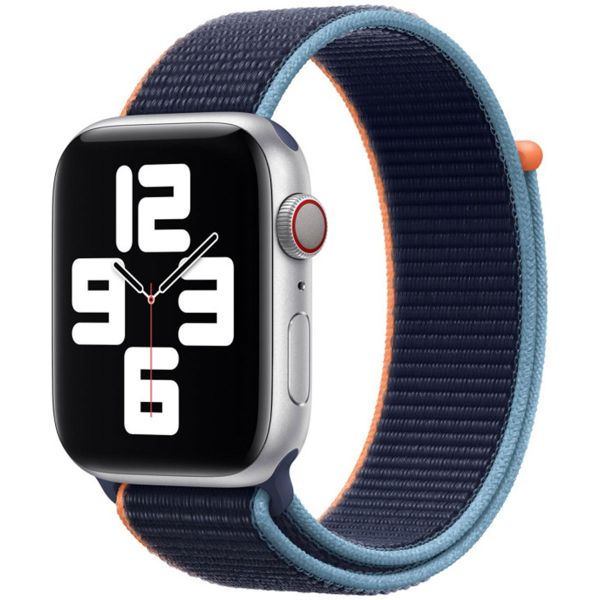 Apple Sport Loop band Apple Watch Series 1 t/m 11 / SE / Ultra (44/45/46/49 mm) - Deep Navy