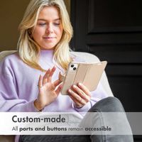 Accezz Wallet Softcase Bookcase Apple iPhone 11 Pro - Goud