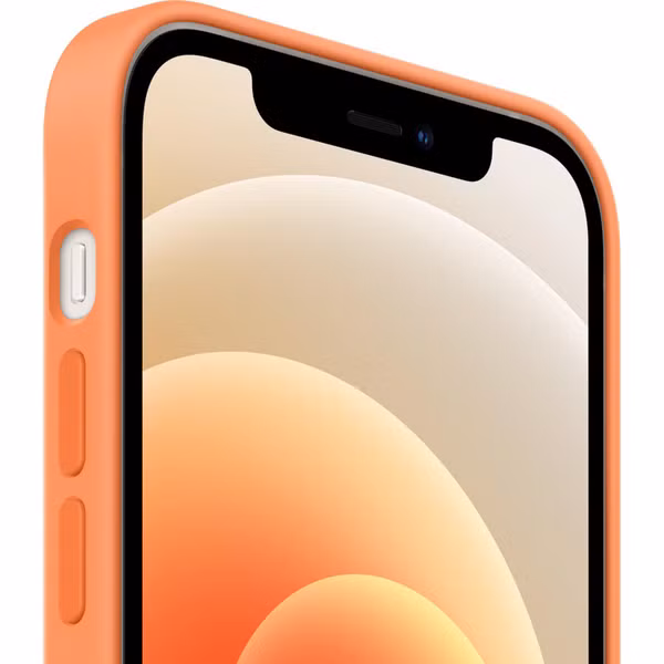 Apple Silicone Backcover MagSafe Apple iPhone 12 Pro Max - Kumquat