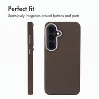 Accezz Mesh Back Cover with MagSafe Samsung Galaxy S26 - Brown