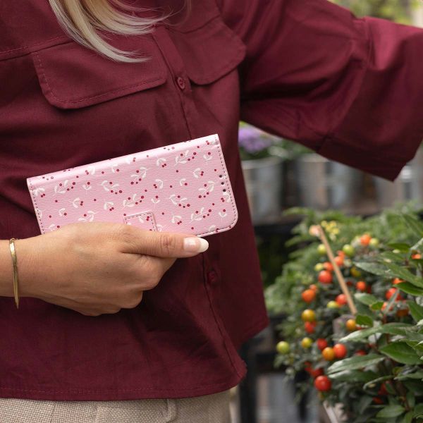 imoshion Design Bookcase Samsung Galaxy S25 FE - Blush Berries