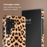 Selencia Vivid Backcover met MagSafe Samsung Galaxy S25 Ultra - Wild Leo