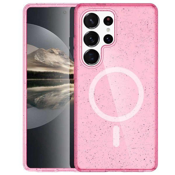 imoshion Sparkle Backcover met MagSafe Samsung Galaxy S25 Ultra - Roze