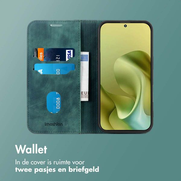 imoshion Slim Bookcase Motorola Moto G86 - Groen