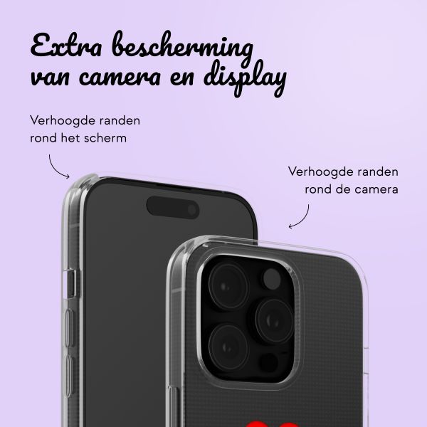 Hoesje met eigen foto en/of tekst Apple iPhone 16 Pro - Hartje