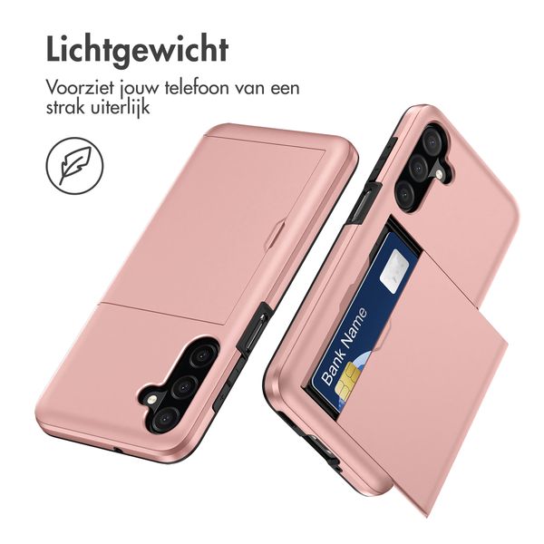 imoshion Backcover met pasjeshouder Samsung Galaxy A18 (4G) - Rose Gold
