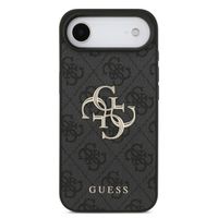 Guess 4G Metal Logo Backcover Apple iPhone Air - Zwart