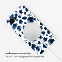 Selencia Vivid Backcover met MagSafe Apple iPhone 17e / 16e - Midnight Blossom