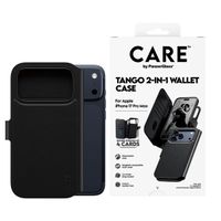 CARE by PanzerGlass Tango 2 in 1 Wallet Case MagSafe Apple iPhone 17 Pro Max - Zwart