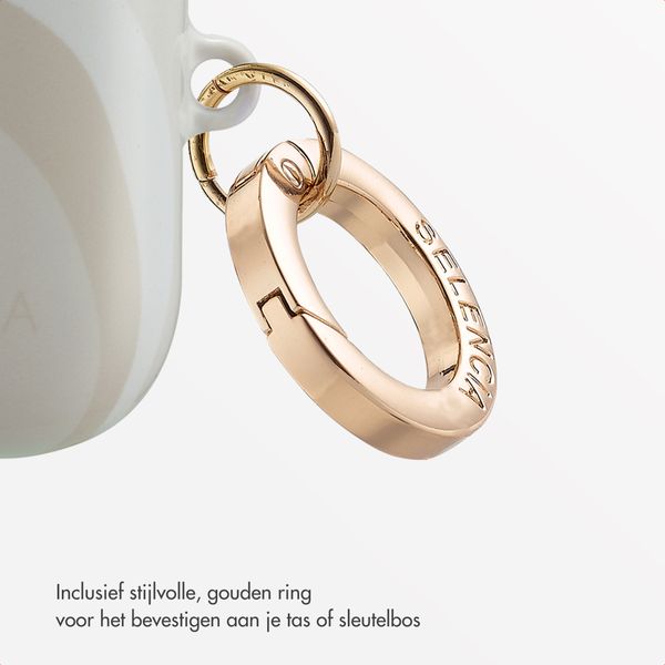 Selencia Vivid Case Apple AirPods 1 / 2 - Desert Waves Beige