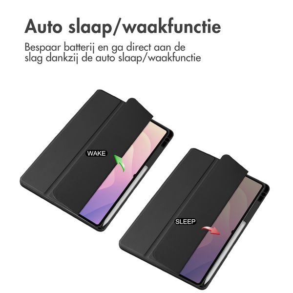 imoshion Trifold Hardcase Bookcase Samsung Galaxy Tab S11 Ultra - Zwart