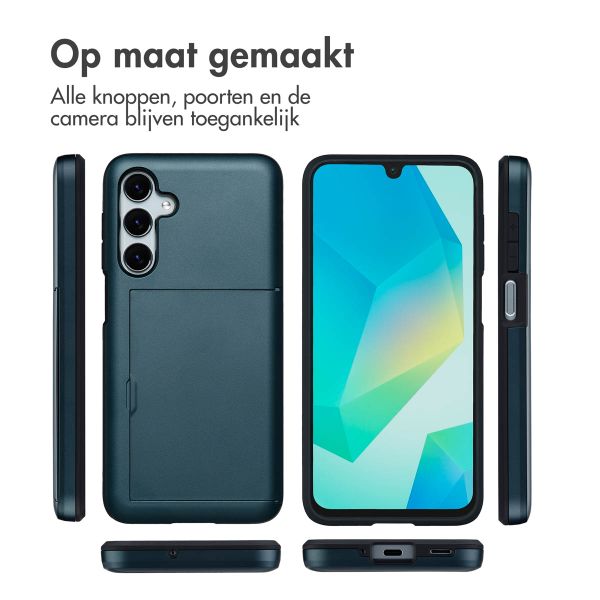 imoshion Backcover met pasjeshouder Samsung Galaxy A16 - Donkerblauw