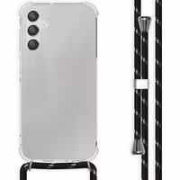 imoshion Backcover met koord Samsung Galaxy A15 (5G/4G) - Zwart / Goud