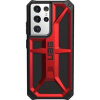 UAG Monarch Backcover Samsung Galaxy S21 Ultra - Crimson Red