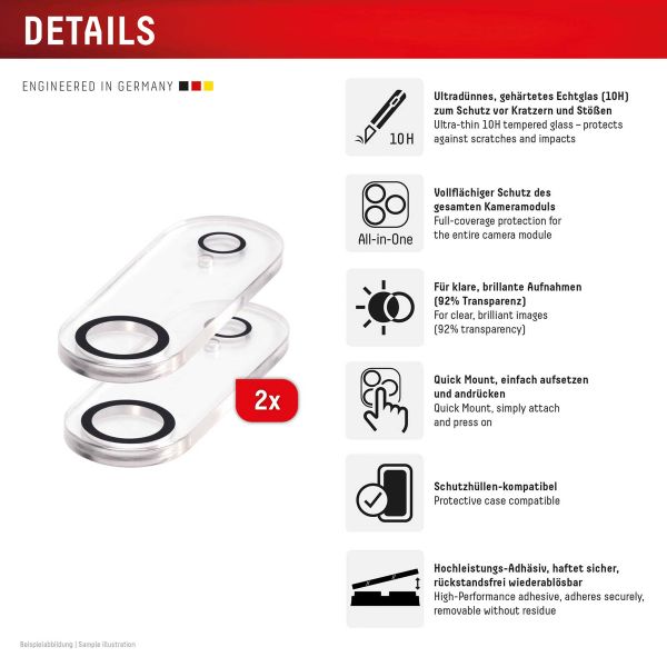 Displex CamGlass All-In-One Camera Protector Apple iPhone Air