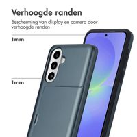 imoshion Backcover met pasjeshouder Samsung Galaxy A36 / A56 - Donkerblauw